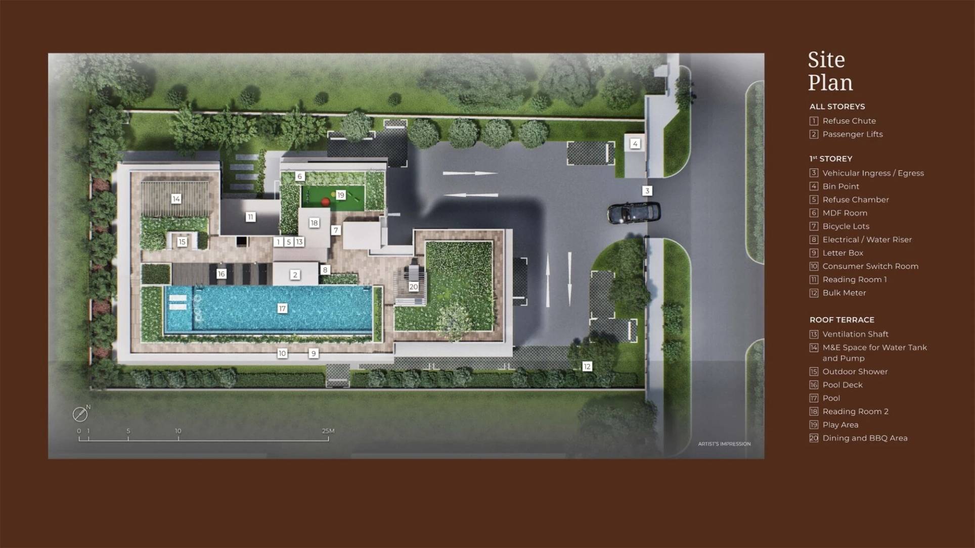 Jansen House siteplan